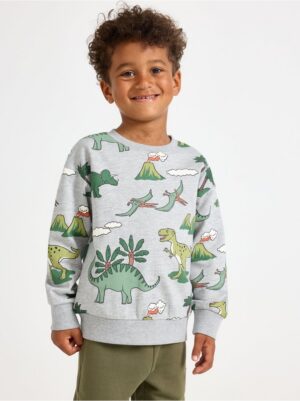 Sweatshirt with brushed inside - 3007067-7692