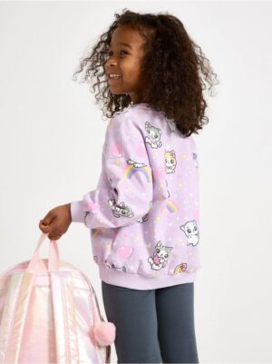 Sweatshirt with brushed inside - 3007084-7426