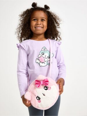 Long-sleeved top with frills - 3007089-7426