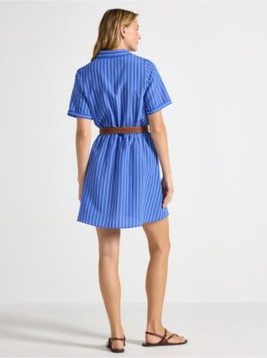 Striped shirt dress - 3007136-9614