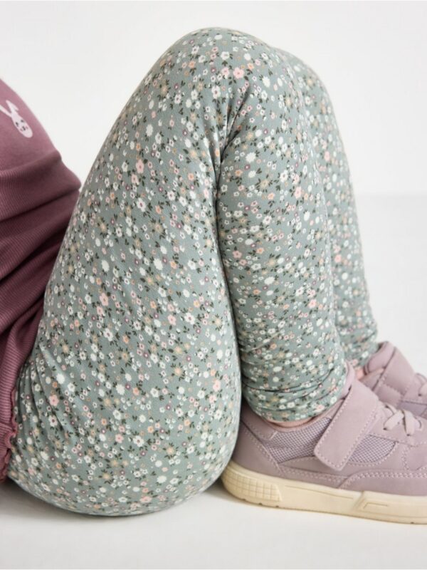 Leggings with brushed inside - 3007191-3478