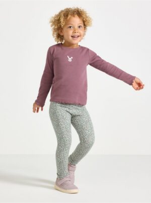 Leggings with brushed inside - 3007191-3478