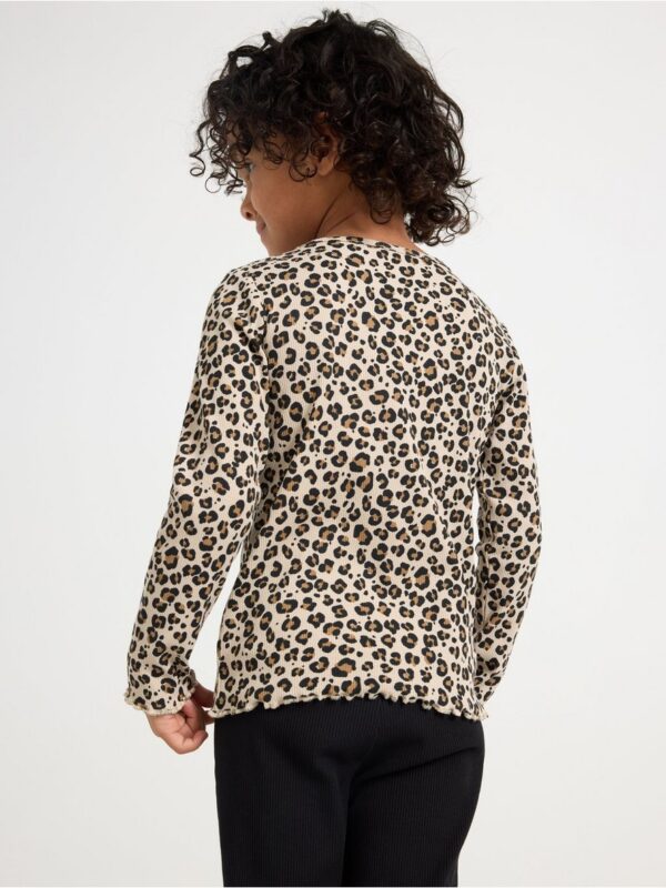 Long-sleeved ribbed top - 3007192-4939
