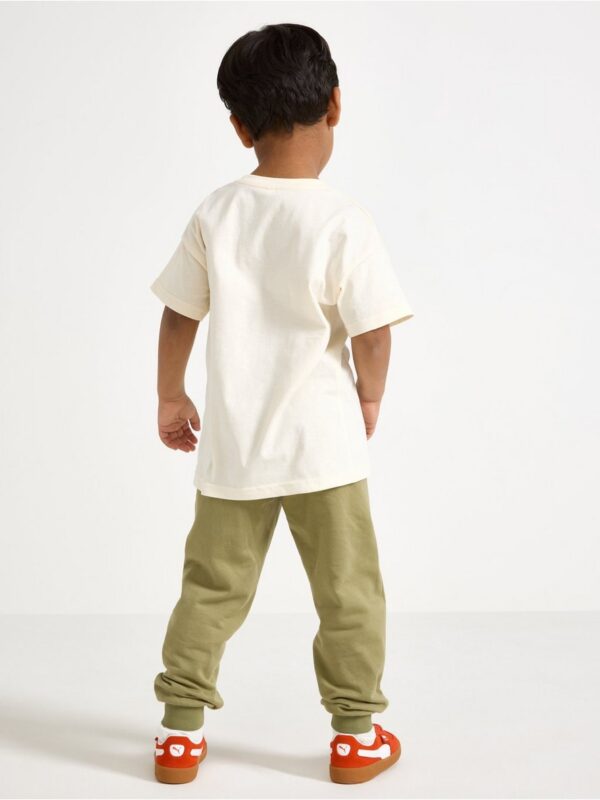 Joggers with brushed inside - 3007259-9300