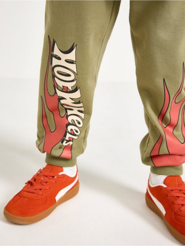 Joggers with brushed inside - 3007259-9300
