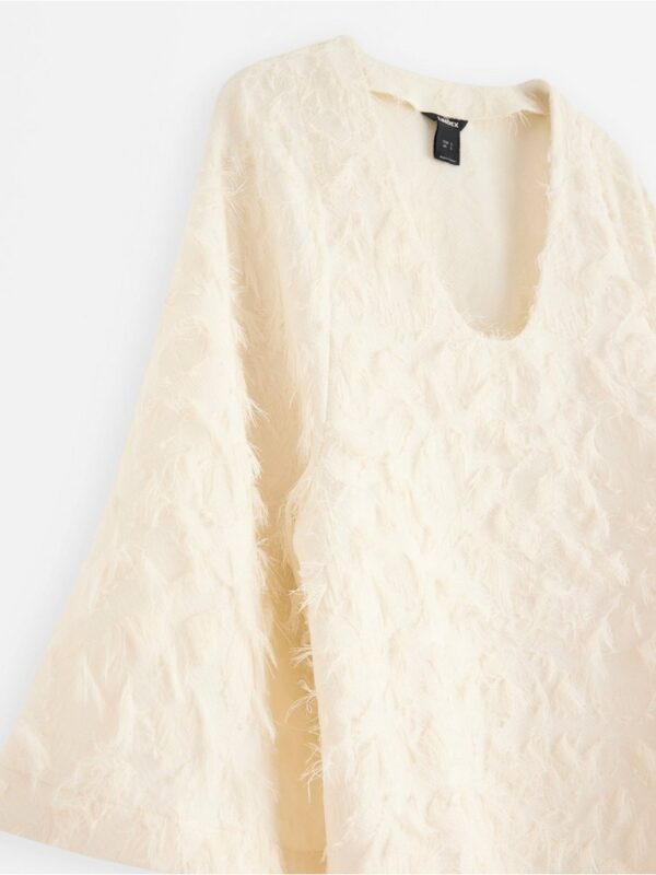 Mini dress with fringes - 3007292-1418