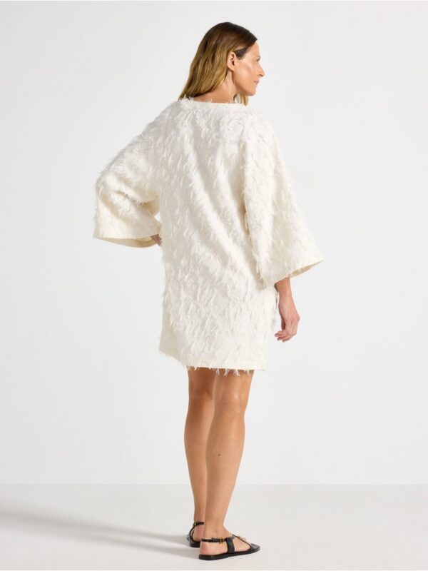 Mini dress with fringes - 3007292-1418