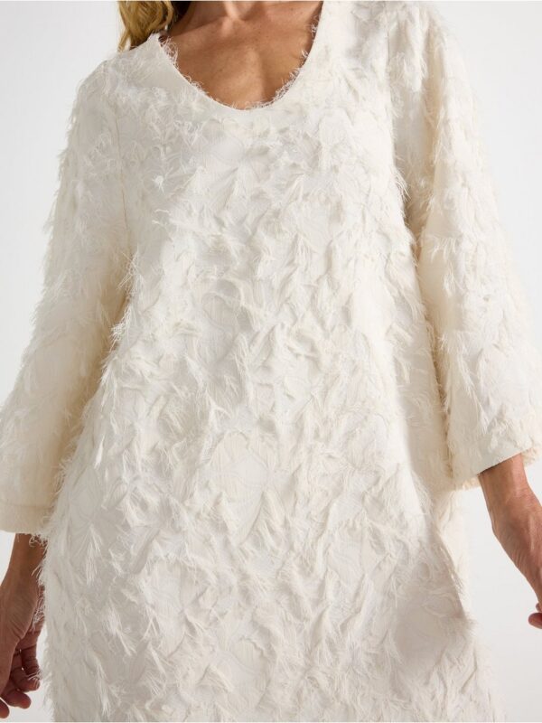 Mini dress with fringes - 3007292-1418