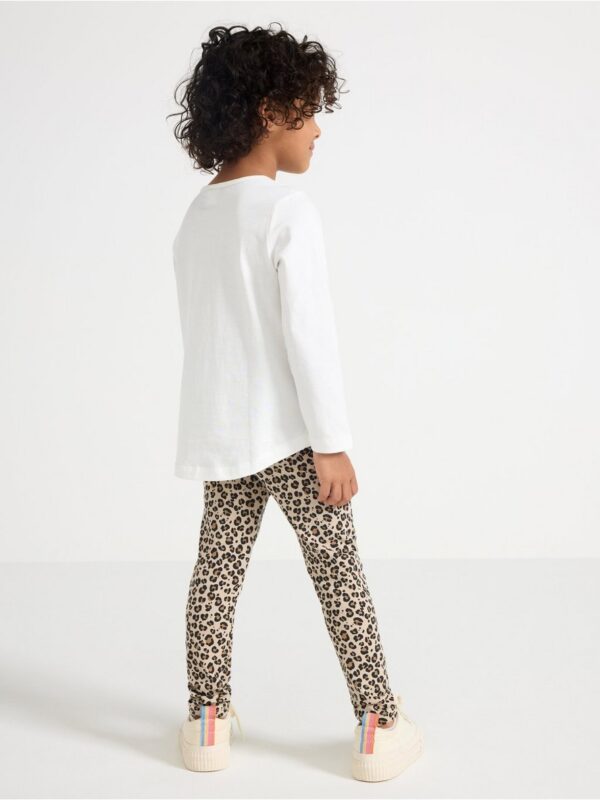 Leggings with brushed inside - 3007338-4939