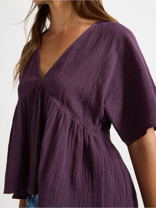 Short-sleeved blouse - 3007440-6940