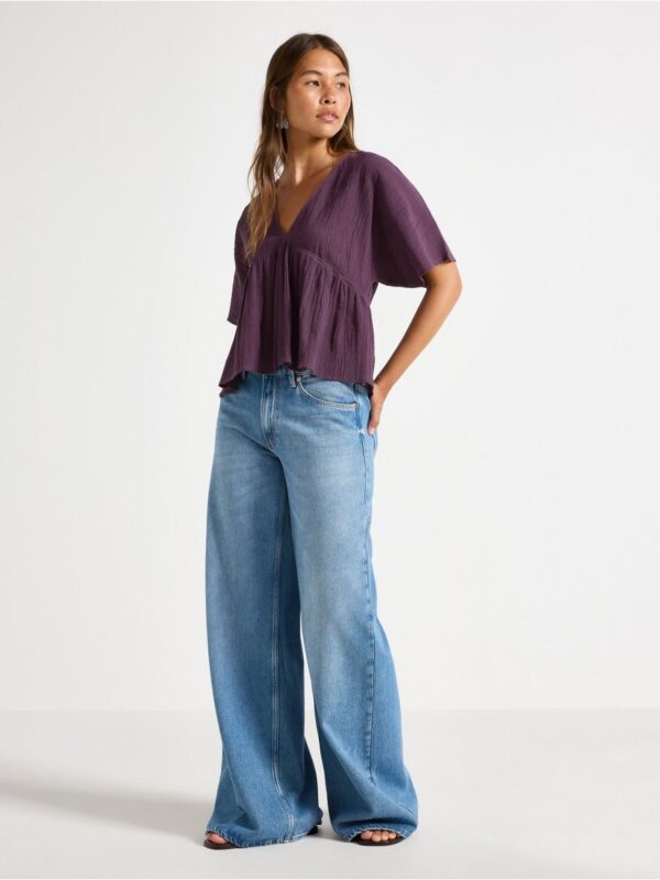 Short-sleeved blouse - 3007440-6940