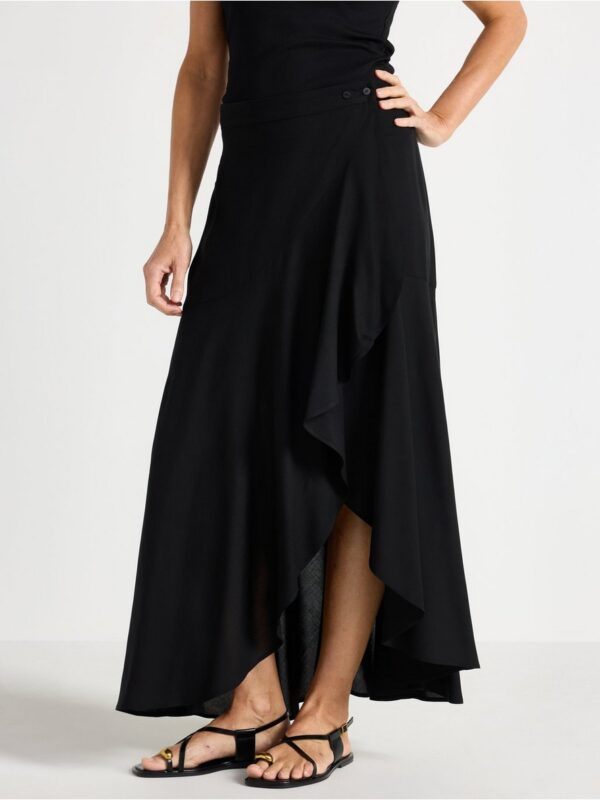 Woven wrap skirt - 3007531-80