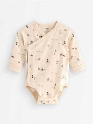 Wrap bodysuit - 3007634-1230
