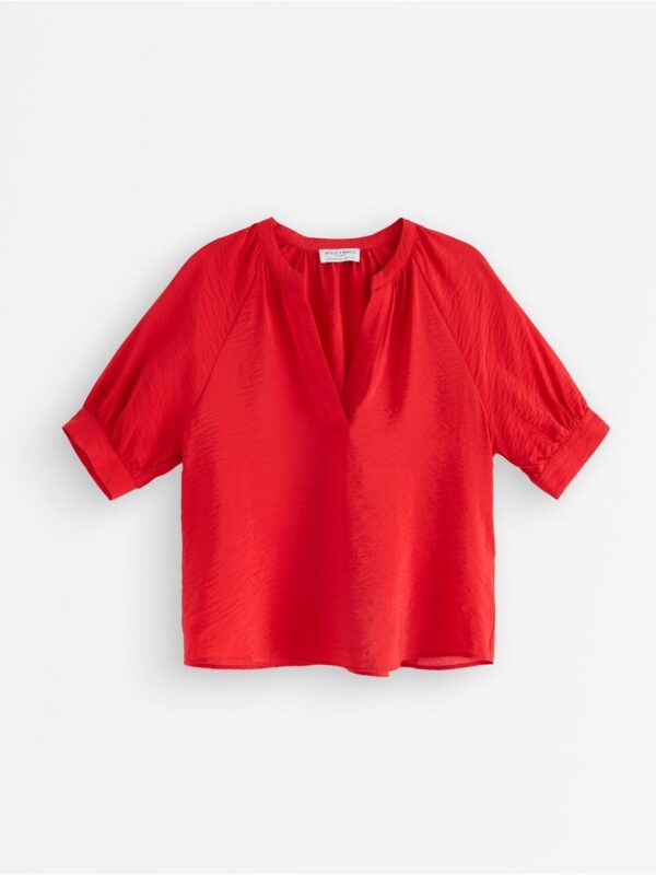 Short-sleeved blouse - 3007914-8668