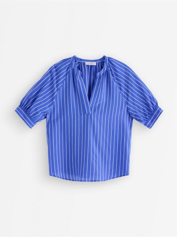 Short-sleeved blouse - 3007914-9614