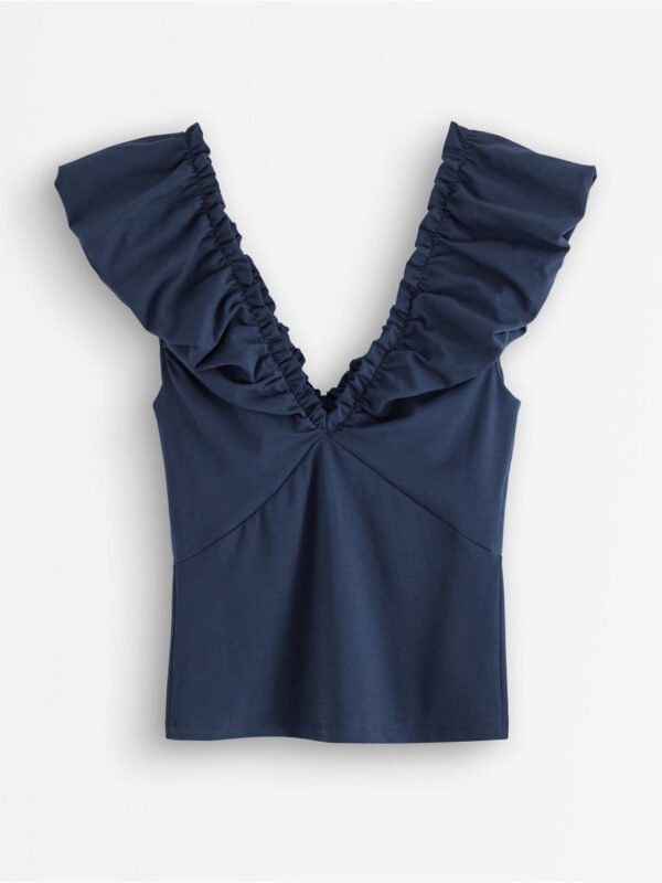 Top with wide neckline - 3007972-2150