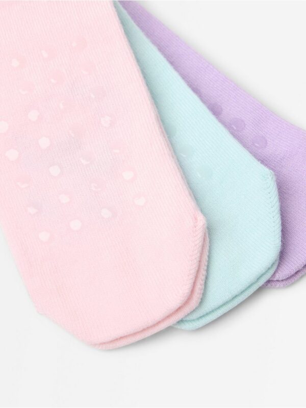 3-pack  socks with anti-slip - 3007974-6666