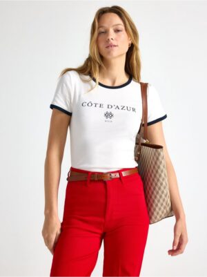 Short-sleeved top - 3008207-300