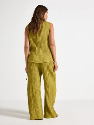 Crinkled trousers - 3008227-2118
