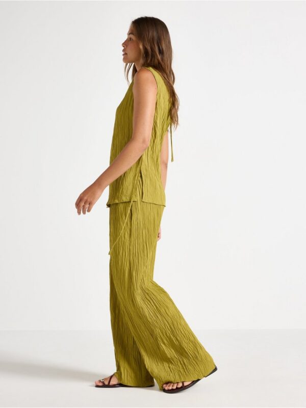 Crinkled trousers - 3008227-2118