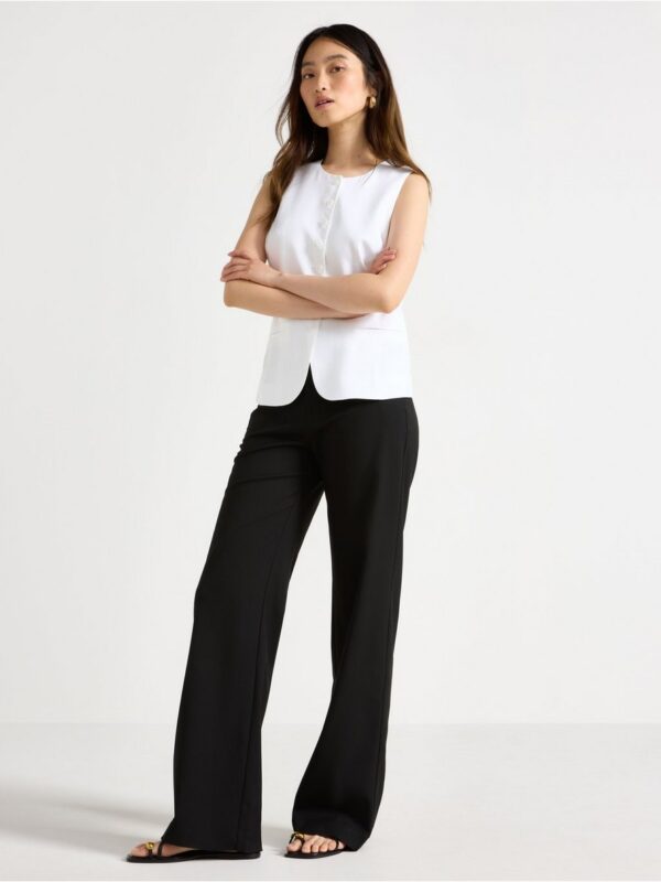 LYKKE The wide trousers with extra long leg - 8650497-80