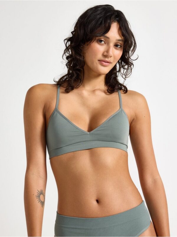 Wirefree seamless soft bra - 8666376-9002