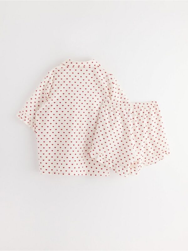 Pyjama set in seersucker - 8707989-6286