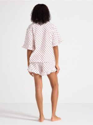 Pyjama set in seersucker - 8707989-6286