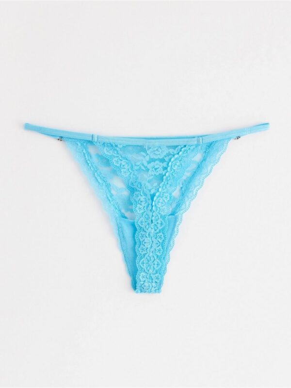 Thong in lace - 8727233-7283