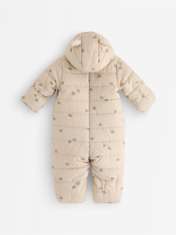 Water repellent padded snowsuit - 3000729-7704