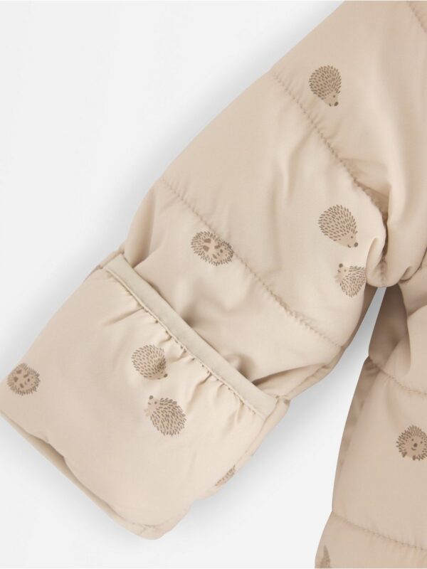 Water repellent padded snowsuit - 3000729-7704