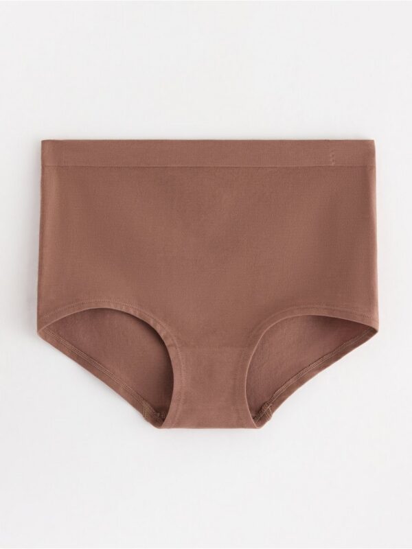 Seamless briefs with high waist - 3001907-2724