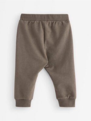 Joggers with brushed inside - 3002200-8176