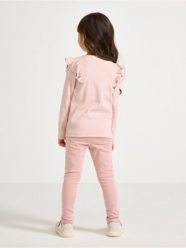 Leggings with brushed inside - 3002472-7351