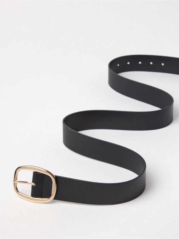 Wide belt  in imitation leather - 3004472-80