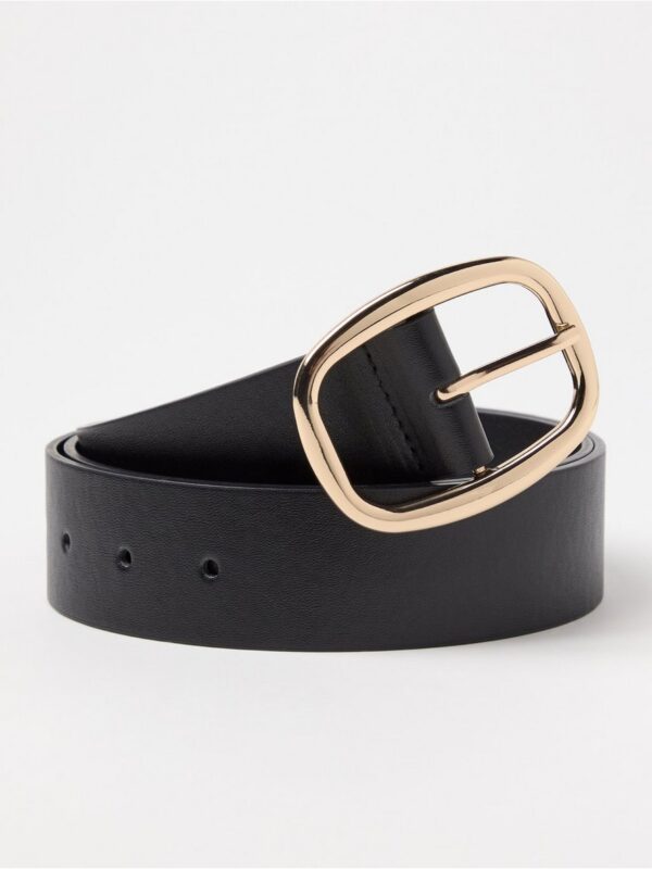 Wide belt  in imitation leather - 3004472-80