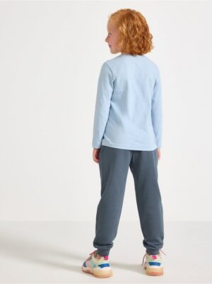 Joggers with brushed inside - 3004578-2498