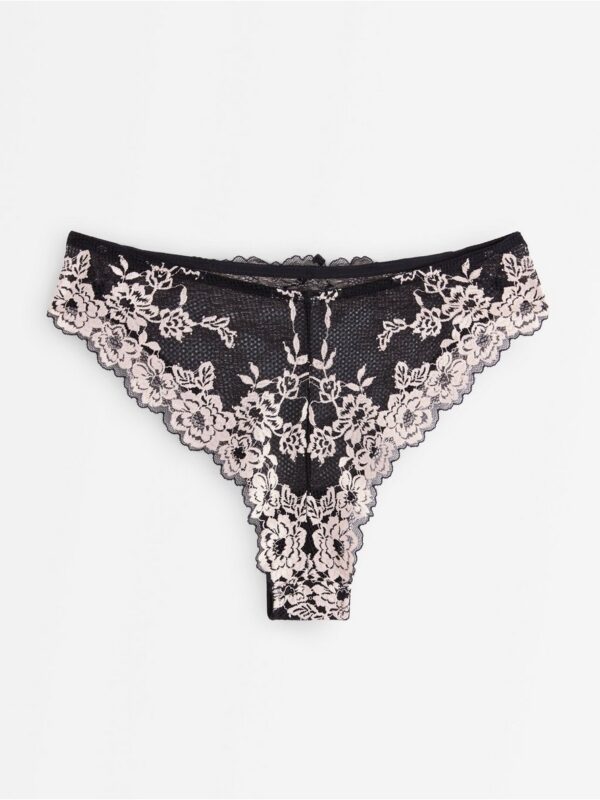 Brazilian briefs in lace - 3005639-80