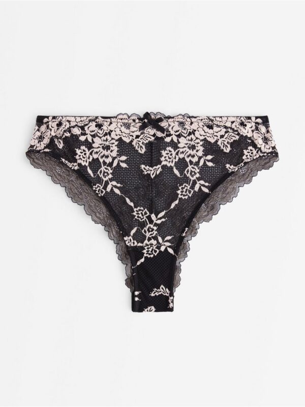 Brazilian briefs in lace - 3005639-80