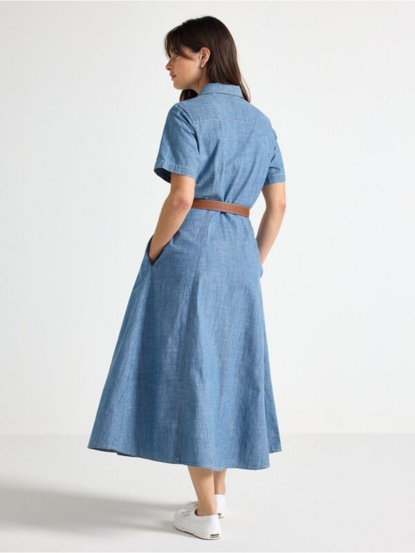 Shirt dress in chambray - 3006473-5137