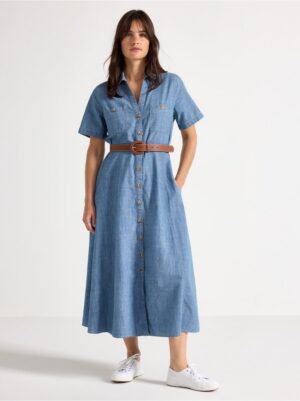 Shirt dress in chambray - 3006473-5137