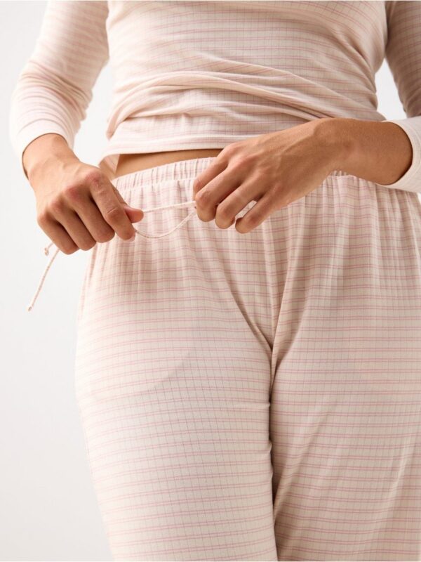 Wide pyjama trousers - 3006525-2643