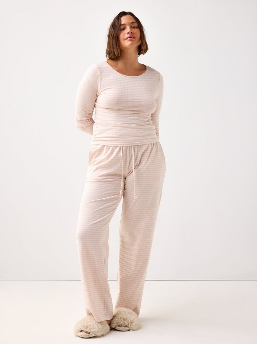 Pidzama donji deo – Wide pyjama trousers