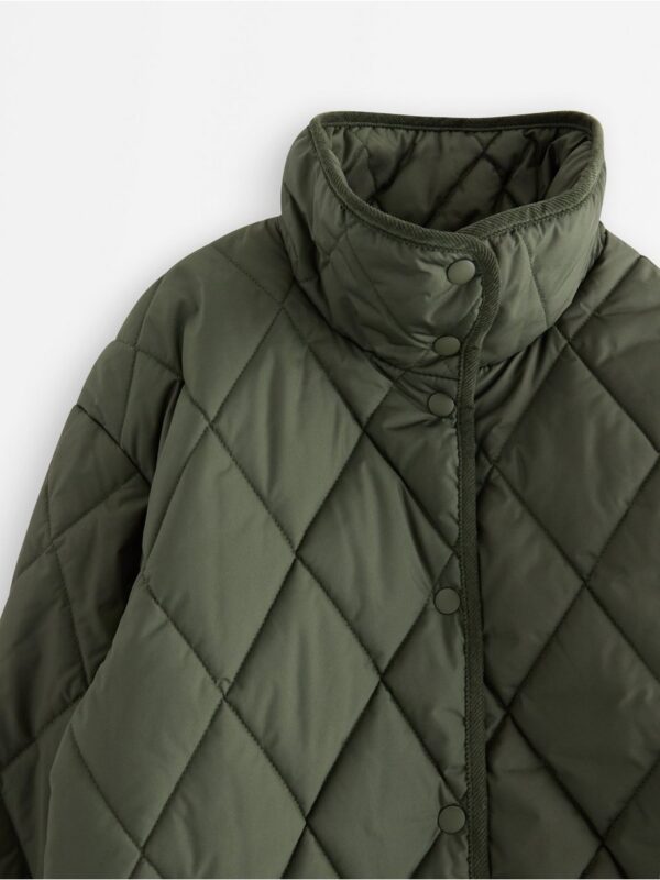 Water repellent quilted jacket - 3006611-8611