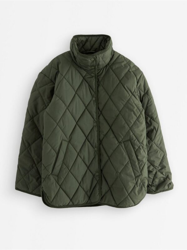 Water repellent quilted jacket - 3006611-8611