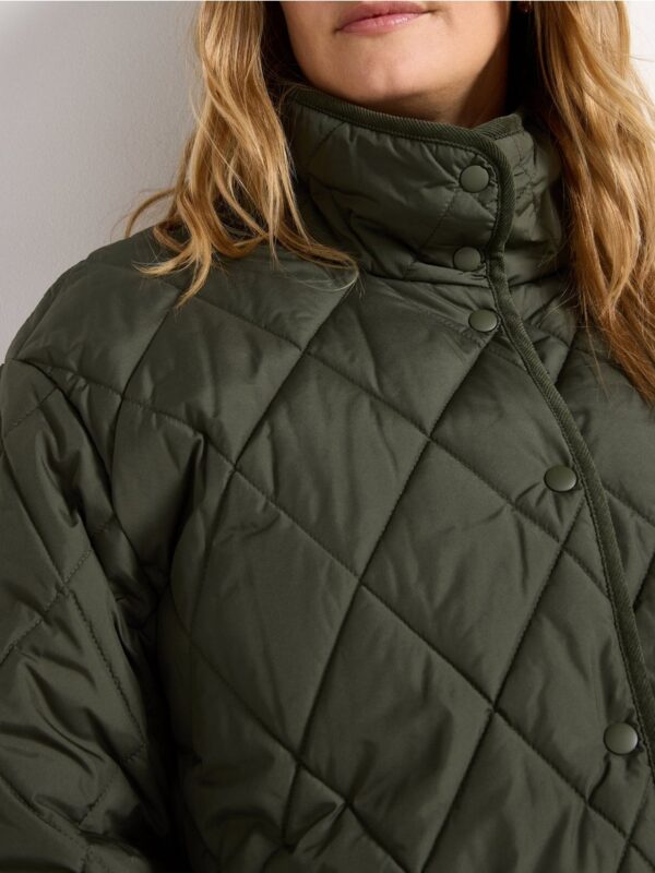 Water repellent quilted jacket - 3006611-8611