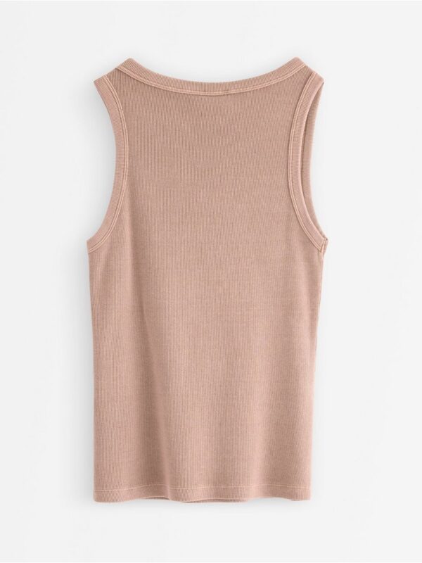 Ribbed tank top - 3006720-9609