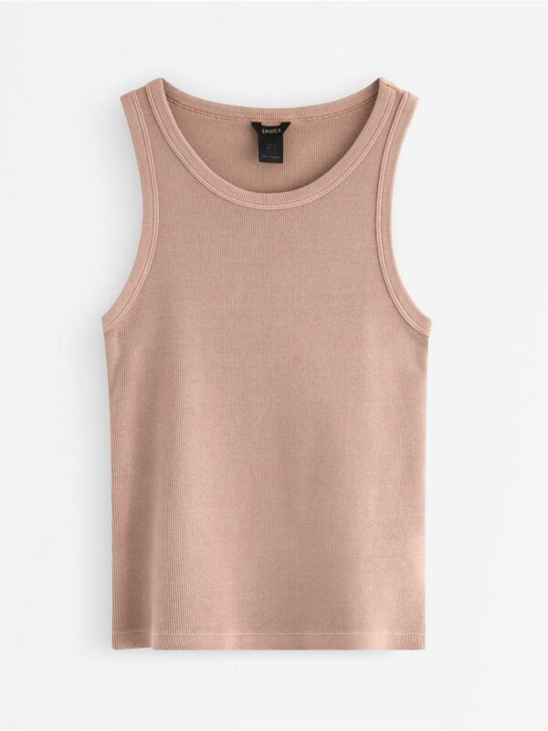 Ribbed tank top - 3006720-9609