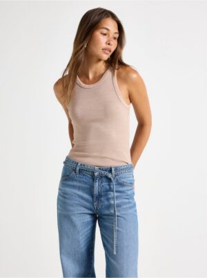 Ribbed tank top - 3006720-9609