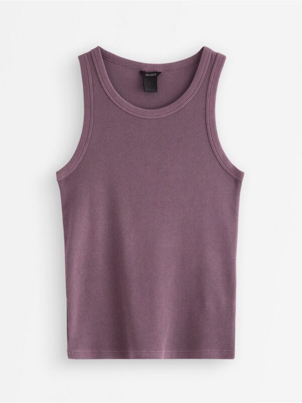 Ribbed tank top - 3006720-9613